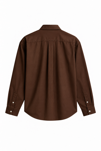 Chocolate Brown Shirt for Men