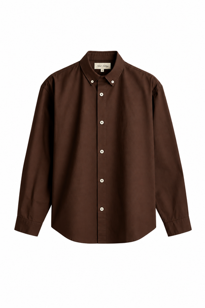 Chocolate Brown Shirt for Men