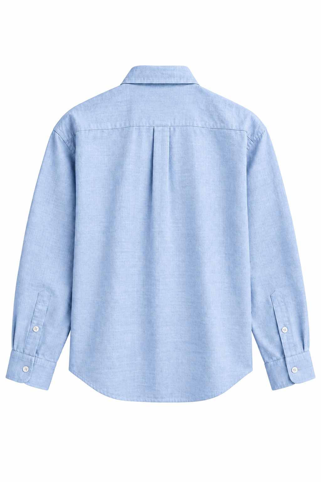 Sky Blue Linen Shirt for Men