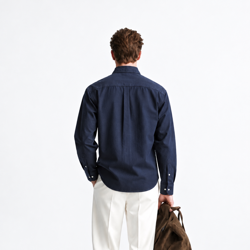 Navy Blue  Shirt for Men