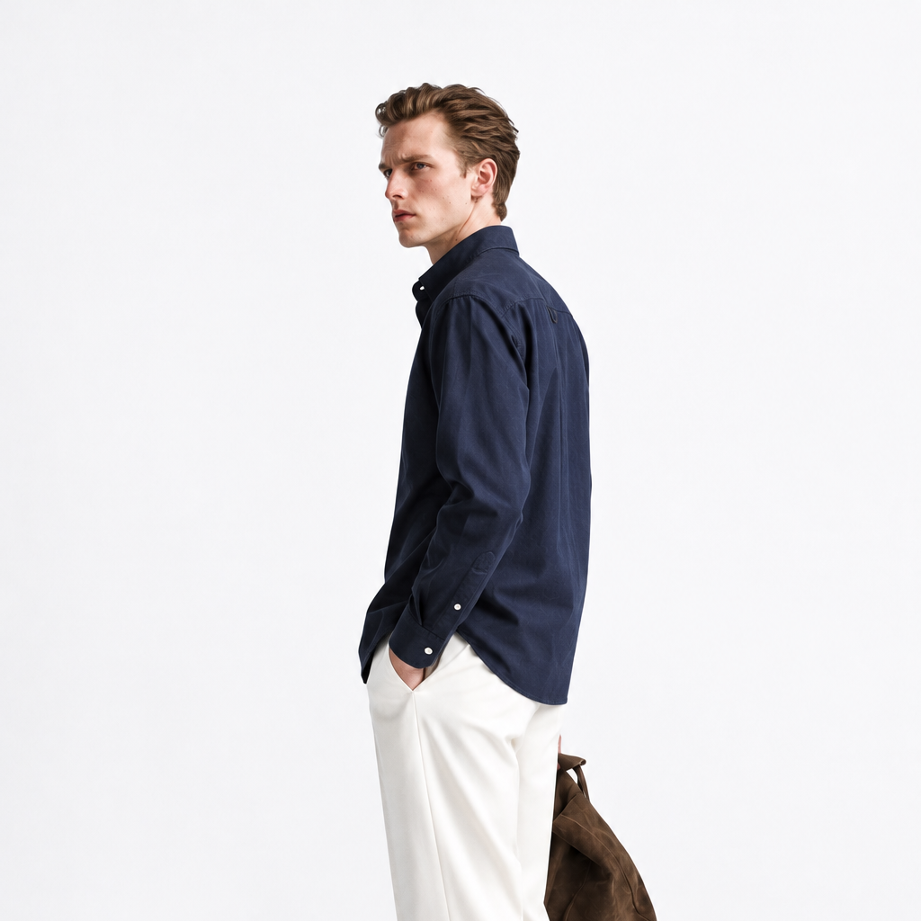 Navy Blue  Shirt for Men