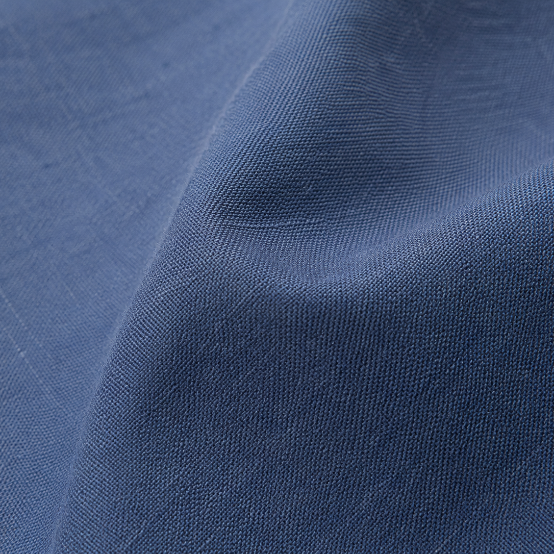 Close Up Fabric Detail of Premium Sky Blue Casual Shirt