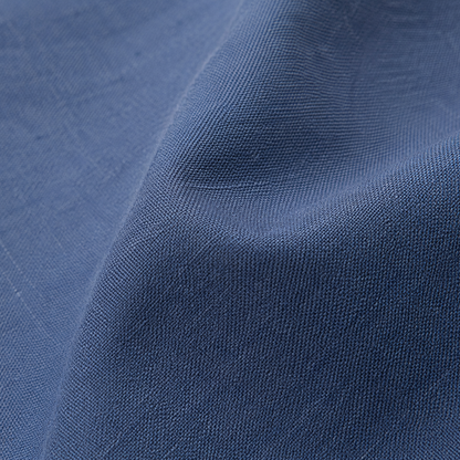 Close Up Fabric Detail of Premium Sky Blue Casual Shirt