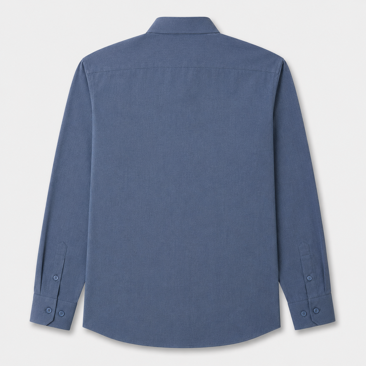 Premium Sky Blue Casual Shirt for Men Back View
