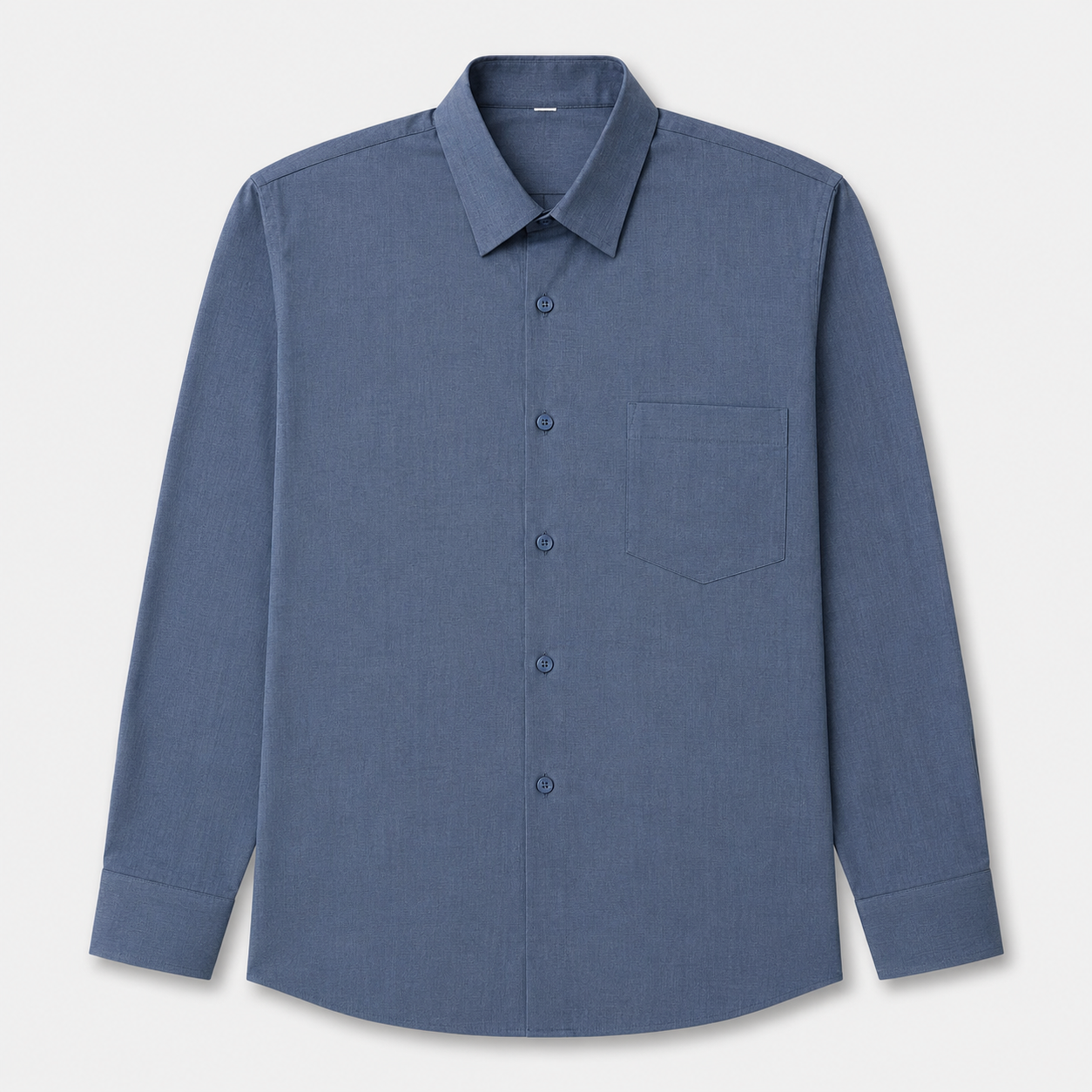 Premium Sky Blue Casual Shirt for Men Front View by Nakul Sakhiya