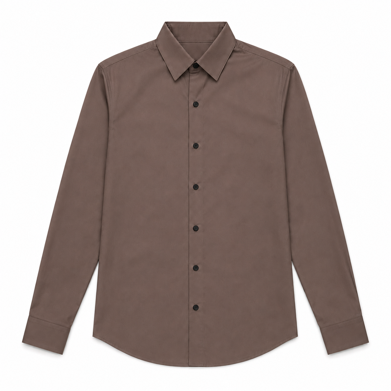 premium-taupe-brown-satin-shirt-fabric-closeup